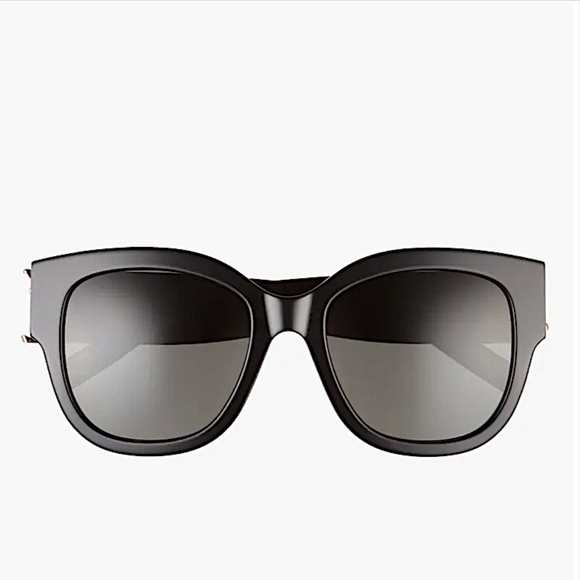 56mm Cat Eye Sunglasses Saint Laurent main image 12